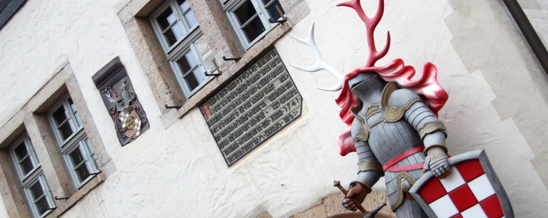 Bleicheröder Rathaus mit Schneckenhengst